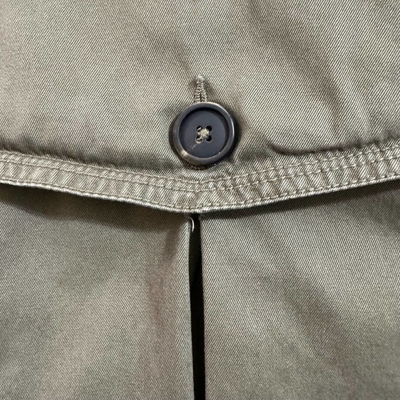 Pre-loved American Eagle Women’s Sz Small Green Army Jacket - Picture 13 of 16